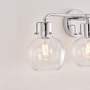Clara 24" Three Light Vanity, Chrome
