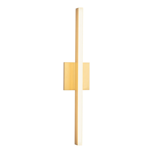 Calder 24" LED Wall Sconce, Brushed Gold