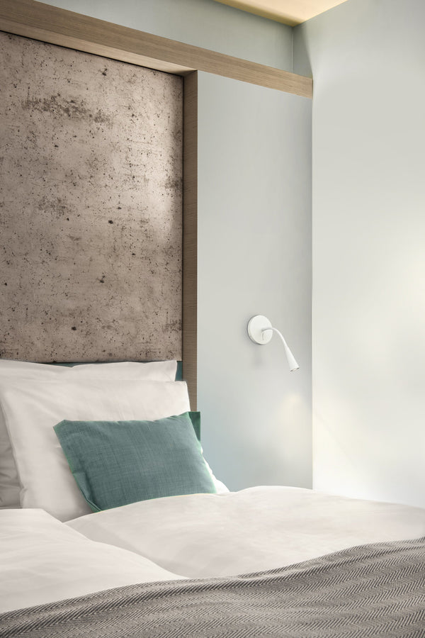 Conifer 5" LED Reading Wall Sconce, White