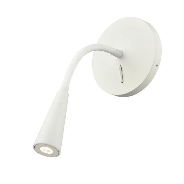 Conifer 5" LED Reading Wall Sconce, White