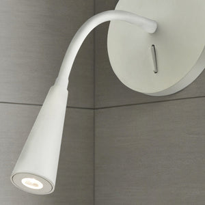 Conifer 5" LED Reading Wall Sconce, White