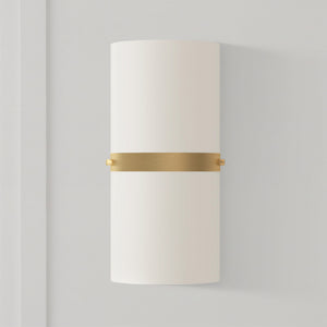 Larkspur 13" LED Wall Sconce, Brushed Gold