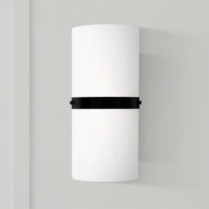 Larkspur 13" LED Wall Sconce, Black