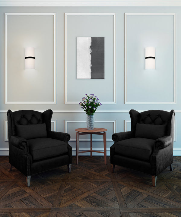 Larkspur 13" LED Wall Sconce, Black