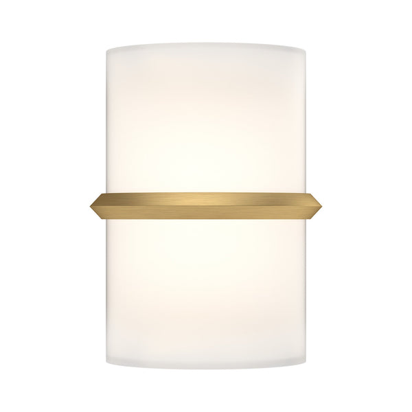 Tavos 9" LED Wall Sconce, Brushed Gold