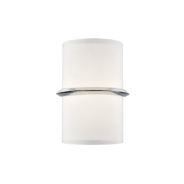 Tavos 9" LED Wall Sconce, Chrome