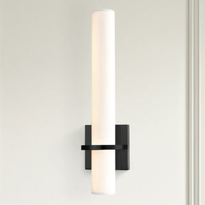 Bridge 5" LED Wall Sconce, Black