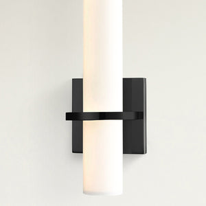 Bridge 5" LED Wall Sconce, Black