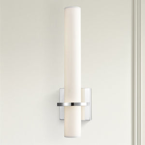 Bridge 5" LED Wall Sconce, Chrome
