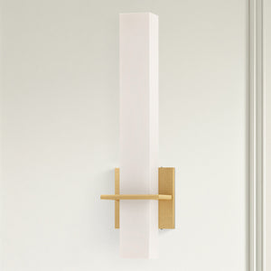 Bridge 18" LED Wall Sconce, Brushed Gold