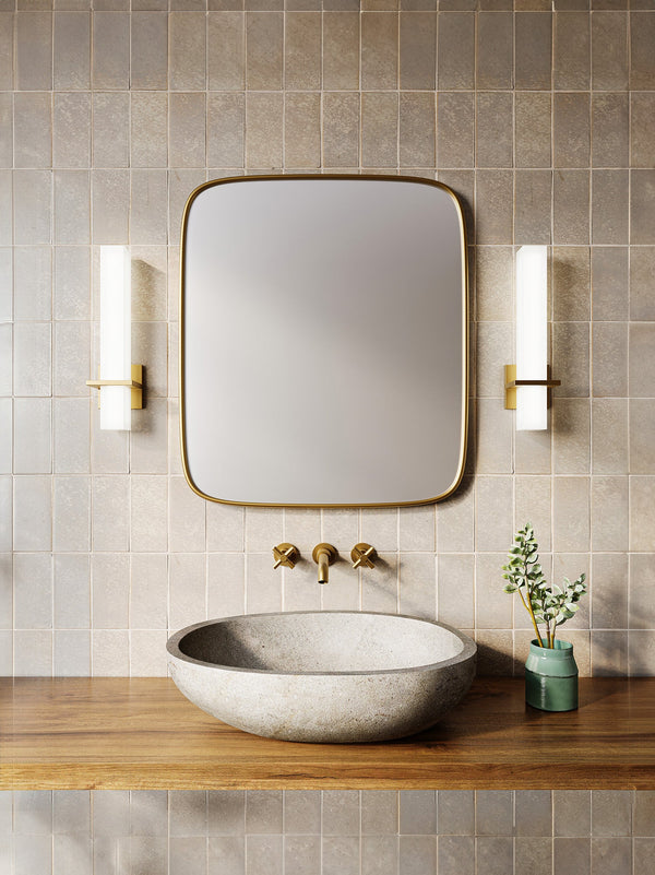 Bridge 18" LED Wall Sconce, Brushed Gold