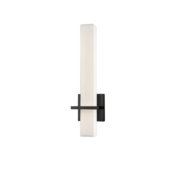 Bridge 18" LED Wall Sconce, Black
