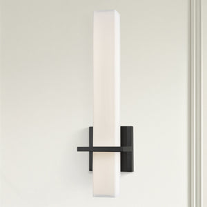 Bridge 18" LED Wall Sconce, Black