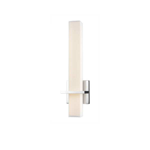 Bridge 18" LED Wall Sconce, Chrome