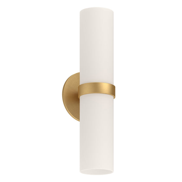 Serra 15" LED Wall Sconce, Brushed Gold