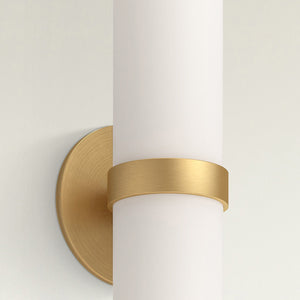 Serra 15" LED Wall Sconce, Brushed Gold