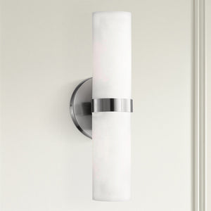 Serra 15" LED Wall Sconce, Brushed Nickel