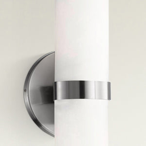 Serra 15" LED Wall Sconce, Brushed Nickel
