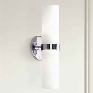 Serra 15" LED Wall Sconce, Chrome