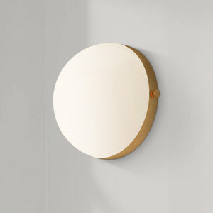 Orinda 7" LED Vanity Wall Sconce, Brushed Gold