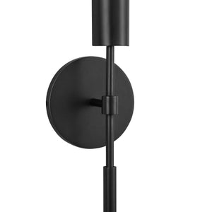 LeVasseur 2" LED Vanity Wall Sconce, Metal Shade/Urban Bronze