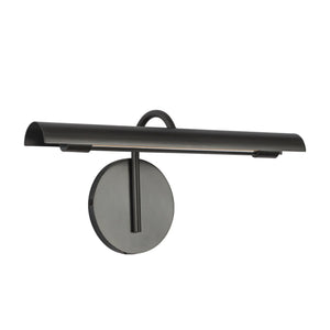 LeVasseur 14" LED Vanity Wall Sconce, Metal Shade/Urban Bronze
