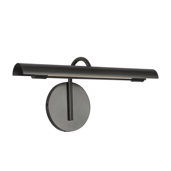 LeVasseur 14" LED Vanity Wall Sconce, Metal Shade/Urban Bronze