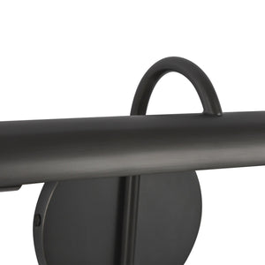 LeVasseur 14" LED Vanity Wall Sconce, Metal Shade/Urban Bronze