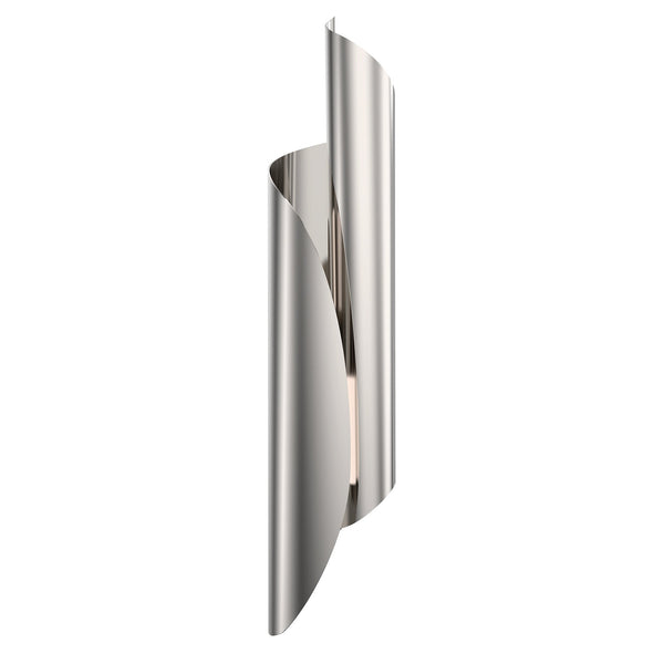 Festiva Two-Light Vanity Wall Sconce, Polished Nickel