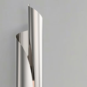 Festiva Two-Light Vanity Wall Sconce, Polished Nickel