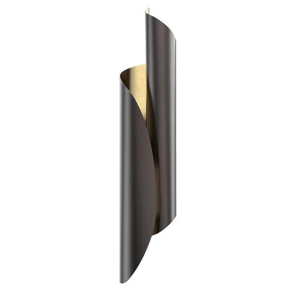 Festiva Two-Light Vanity Wall Sconce, Brass/Urban Bronze