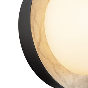 Arvella Vanity-style 8" Wall Light, Urban Bronze