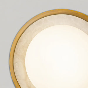 Arvella Vanity-style 8" Wall Light, Vintage Brass