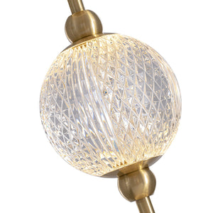 Cassia 23" Wall/Vanity Light, Natural Brass