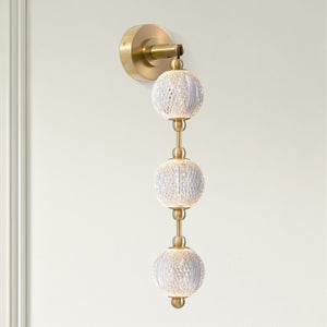 Cassia 23" Wall/Vanity Light, Natural Brass