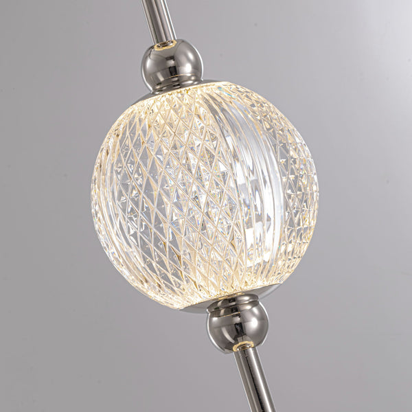 Cassia Vanity-style 23" Wall Light, Polished Nickel