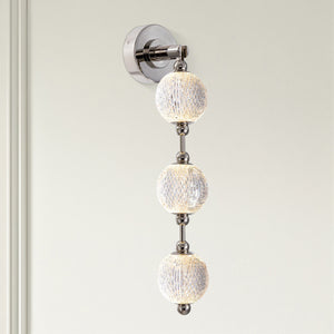 Cassia 23" Wall/Vanity Light, Polished Nickel