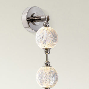 Cassia 23" Wall/Vanity Light, Polished Nickel