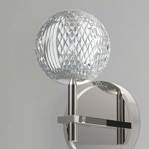 Cassia 5" Wall/Vanity Light, Polished Nickel