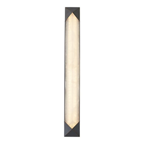 Regulus Vanity-style 25" Wall Light, Urban Bronze/Alabaster