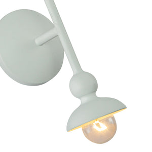 Arkady 4" Two-Light Wall Light, Antique White