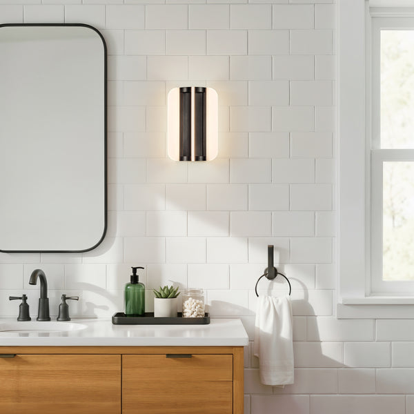 Filmore 10" LED Wall Light, Urban Bronze