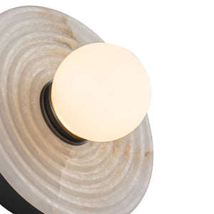 Manzanita 6" LED Wall/Vanity Light, Urban Bronze/Alabaster