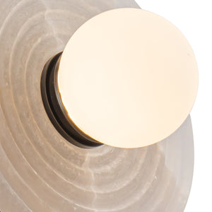 Manzanita 14" LED Wall/Vanity Light, Urban Bronze/Alabaster