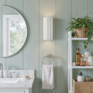 Cathrall 6" Two-Light Wall/Vanity Light, Antique White