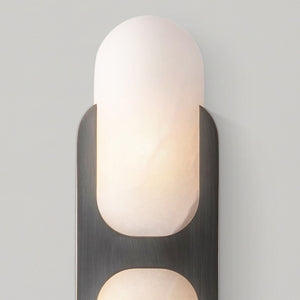 Aldrin 14" Wall/Vanity Light, Urban Bronze/Alabaster