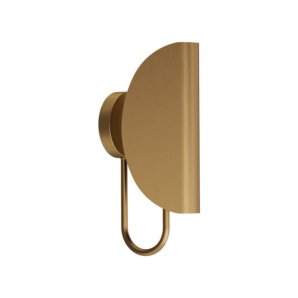 Celeste 6" Vanity Wall Sconce, Aged Gold