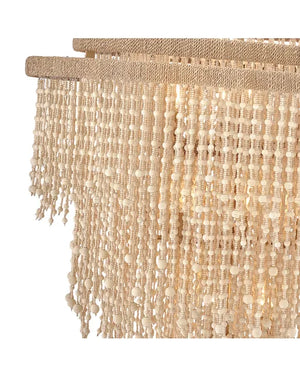 Freya 36" Seventeen Light Chandelier, Burnished Gold