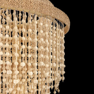 Freya 28" Thirteen Light Chandelier, Burnished Gold