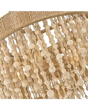 Freya 22" Five Light Semi Flush Mount, Burnished Gold